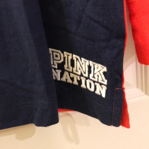 💯 % Cotton 💖 VS PINK Rugby Shirt - PINK Nation - Picture 3 of 6